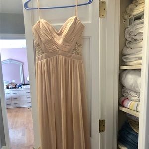 Full length prom dress